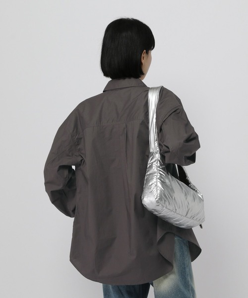 【UNISEX】ALAND／Aロゴワッペンロングスリーブシャツ（シャツ/ブラウス）｜ALAND（エーランド）