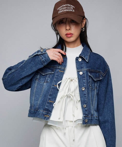 ナルシス　デニム　ドッキング　ワンピース　アウター　Gジャン Gジャンとパーカーのドッキングアウター – ONE PEACE ONLINE