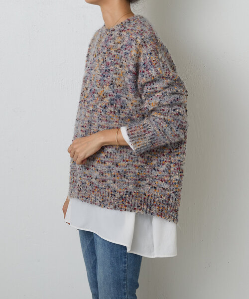 BEARDSLEY（ビアズリー）の「カラーネップニット（ニット/セーター
