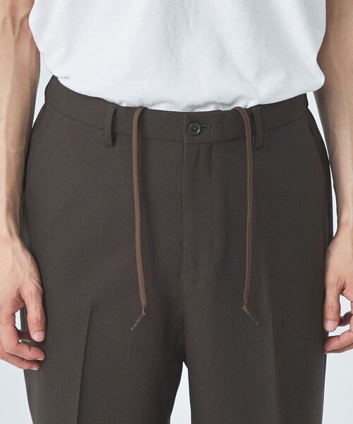 green label relaxing（グリーンレーベルリラクシング）の「メランジ ツイル ワイド ユーティリティパンツ イージーパンツ -ストレッチ・防シワ-（その他パンツ・メンズ・ダークグレー/ダークブラウン/ネイビー・S/XL/L/M）」の10枚目の写真