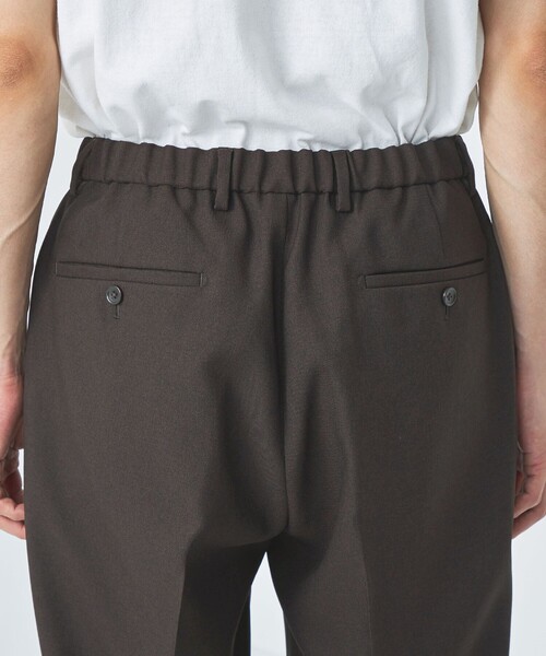 green label relaxing（グリーンレーベルリラクシング）の「メランジ ツイル ワイド ユーティリティパンツ イージーパンツ -ストレッチ・防シワ-（その他パンツ・メンズ・ダークグレー/ダークブラウン/ネイビー・S/XL/L/M）」の11枚目の写真