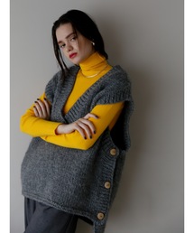 handmade knit vest