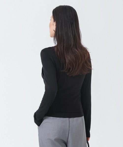 SUWDEE(スーディー)の「fake layered crew neck tops(その他トップス・レディース・グレー/ホワイト/ブラック・M)」の13枚目の写真