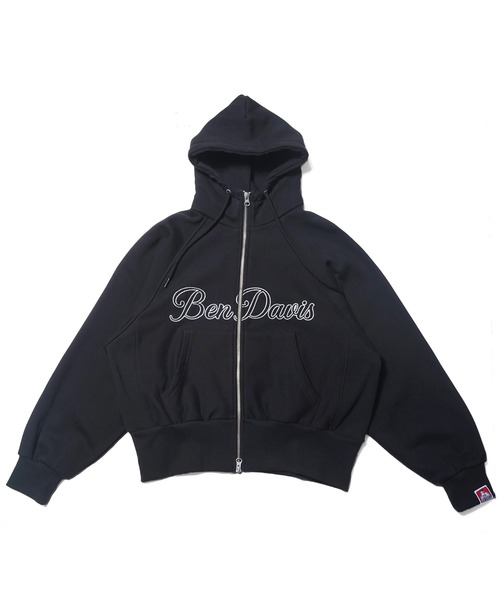 BEN DAVIS(ベンデイビス)の「《BEN DAVIS》LADIES SWEAT FULL ZIP HOODIE(パーカー・レディース・オートミール/ブラック/カーキ・FREE)」の12枚目の写真