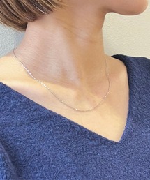 enn.（エン）の「シンプルチェーンネックレス（ネックレス）」