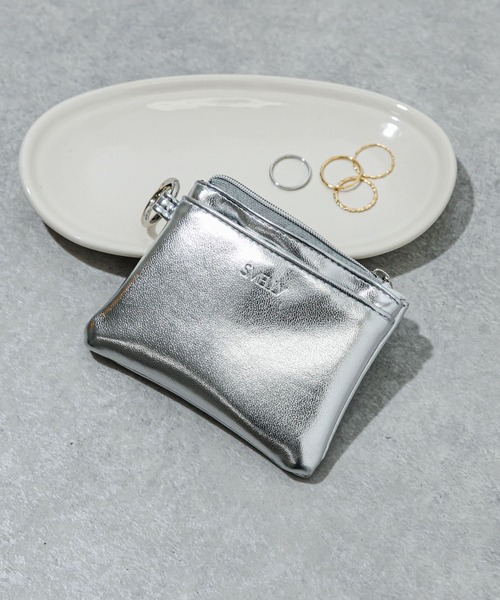 ✨専用✨　ミニポーチ　スクウェアポーチ　プリーツポーチ マルチミニポーチ（ポーチ）｜SMELLY（スメリー）のファッション