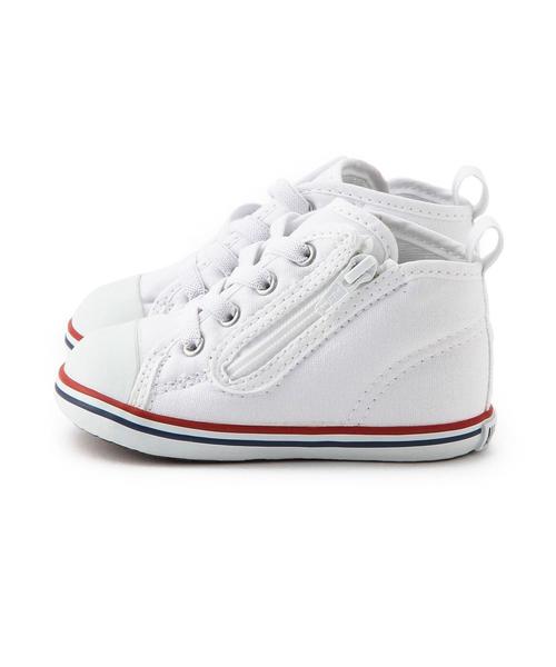 green label relaxing（グリーンレーベルリラクシング）の「[CONVERSE]コンバース ALLSTAR GIFTBOX 12cm～13ｃｍ（スニーカー・キッズ・ホワイト・13cm/12cm）」の2枚目の写真