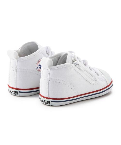 green label relaxing（グリーンレーベルリラクシング）の「[CONVERSE]コンバース ALLSTAR GIFTBOX 12cm～13ｃｍ（スニーカー・キッズ・ホワイト・13cm/12cm）」の4枚目の写真