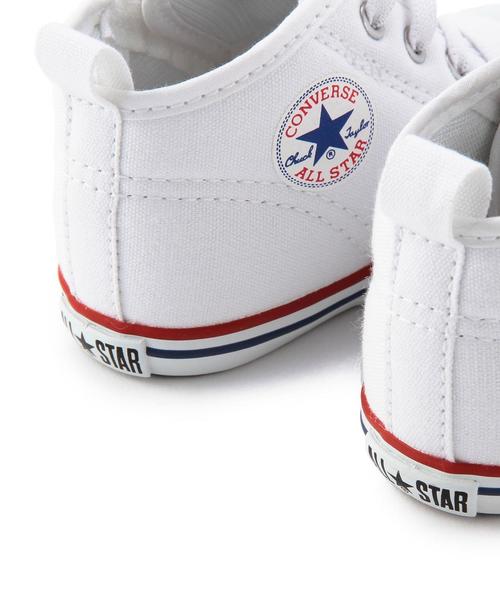 green label relaxing（グリーンレーベルリラクシング）の「[CONVERSE]コンバース ALLSTAR GIFTBOX 12cm～13ｃｍ（スニーカー・キッズ・ホワイト・13cm/12cm）」の6枚目の写真