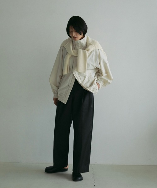 anuke(アンヌーク)の「Crewneck Lowgauge Knit(ニット/セーター・レディース・ミント/ベージュ/アイボリー・FREE)」の5枚目の写真