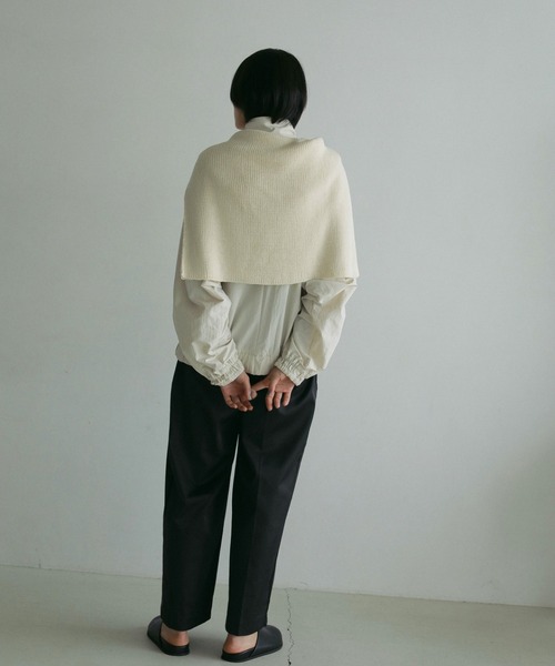 anuke(アンヌーク)の「Crewneck Lowgauge Knit(ニット/セーター・レディース・ミント/ベージュ/アイボリー・FREE)」の6枚目の写真
