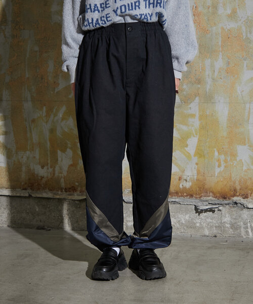 CIAOPANIC（チャオパニック）の「【mi-ry by CIAOPANIC】ナイロン切り替えパンツ（その他パンツ・レディース・ブラック/オリーブ・LARGE/MEDIUM）」の13枚目の写真