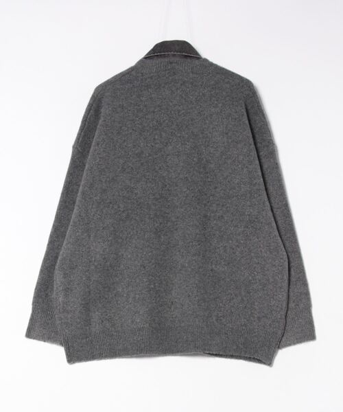 セール】【つけ襟セット】 バイカラーチェリー/星柄ニット（ニット