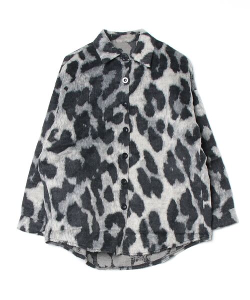 【セール】RELACLO select 起毛レオパード柄シャツジャケット（その他アウター）｜FUNALIVE（ファンアライブ）