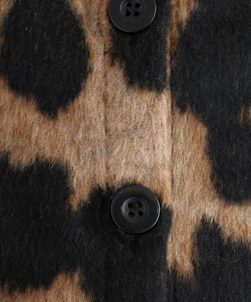 【セール】RELACLO select 起毛レオパード柄シャツジャケット（その他アウター）｜FUNALIVE（ファンアライブ）