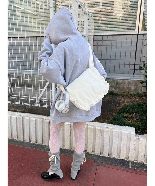 WC（ダブル シー）の「【販売店舗限定★】 I LOVEパーカー（パーカー・レディース・グレー/ピンク・FREE）」の8枚目の写真