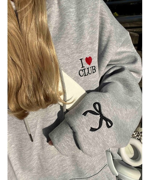 WC（ダブル シー）の「【販売店舗限定☆】 I LOVEパーカー（パーカー