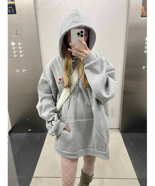 WC（ダブル シー）の「【販売店舗限定☆】 I LOVEパーカー（パーカー