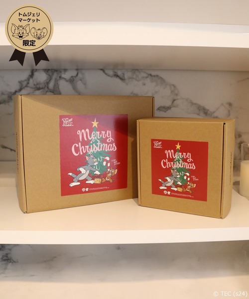公式】TOM and JERRY GIFT BOXクリスマス専用（ラッピングキット