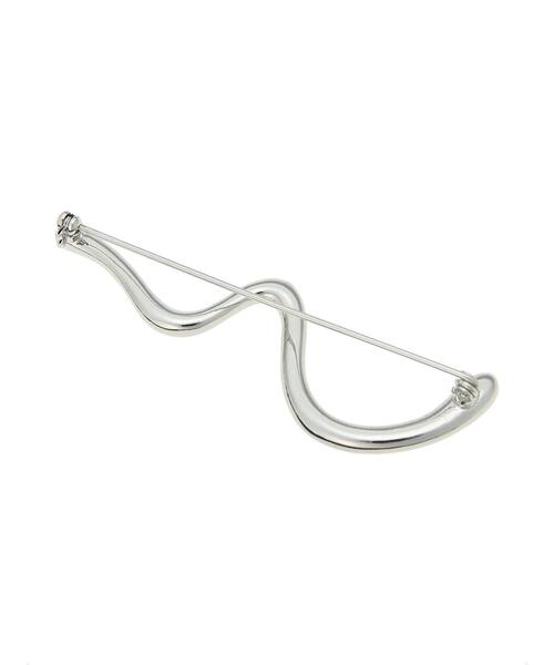 Te chichi(テチチ)の「ウェービーブローチ(ネックレス・レディース・シルバー/ゴールド・F)」の7枚目の写真