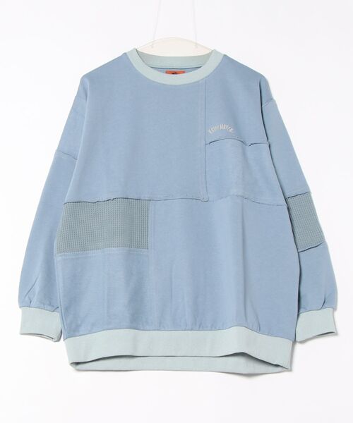 裏毛切り替えゆるチュニック（スウェット）｜KRIFF MAYER Lady's Collection（クリフメイヤーレディースコレクション） 6,452円