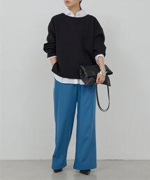 GALLARDAGALANTE | 【使用禁止！！】ボートネックスウェット(Tシャツ/カットソー)