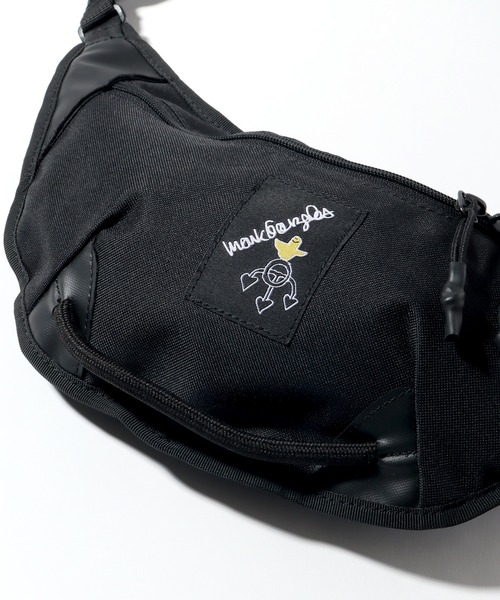 Mark Gonzales(マーク・ゴンザレス)の「【Mark Gonzales/マーク ゴンザレス】アートワークコレクション ボートフォームボディバッグ(容量:約1.5L)(ボディバッグ/ウエストポーチ・メンズ・ブラック/ネイビー・FREE)」の14枚目の写真