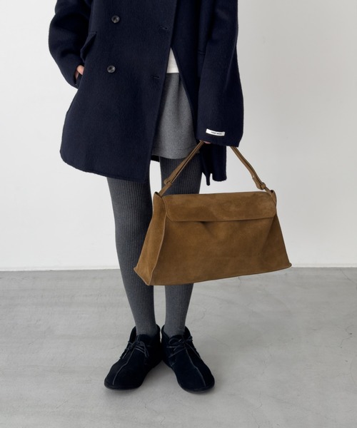 diggity スウェードフラップショルダーバッグ（ショルダーバッグ