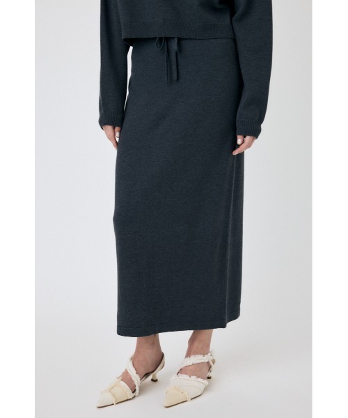 MOUSSY(マウジー)の「PENCIL ニットスカート(スカート・レディース・アイボリー/チャコールグレー/ブラック・FREE)」の20枚目の写真