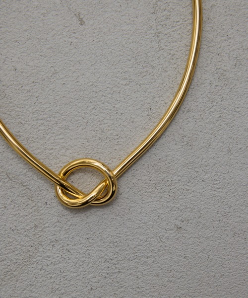 AIC.（エーアイシー）の「ノットデザインチョーカー（チョーカー・レディース・シルバー/ゴールド・FREE）」の4枚目の写真