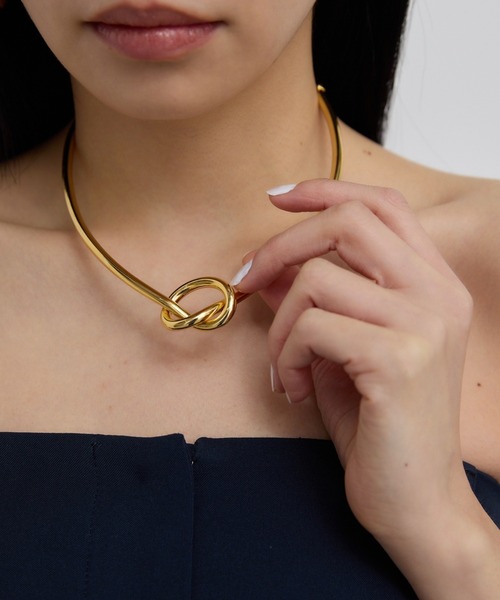 AIC.（エーアイシー）の「ノットデザインチョーカー（チョーカー・レディース・シルバー/ゴールド・FREE）」の12枚目の写真