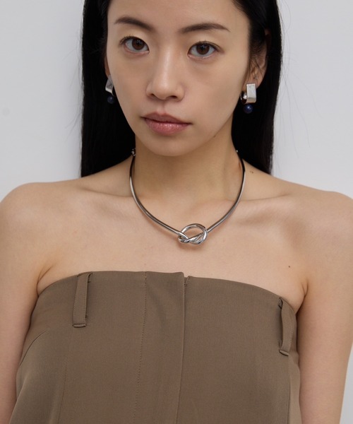 AIC.（エーアイシー）の「ノットデザインチョーカー（チョーカー・レディース・シルバー/ゴールド・FREE）」の7枚目の写真