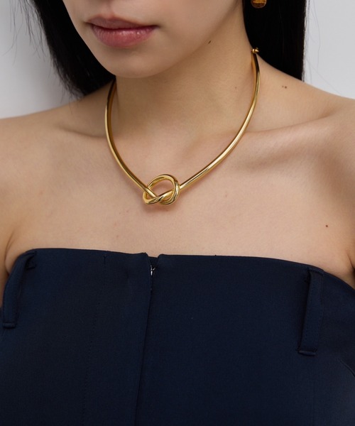 AIC.（エーアイシー）の「ノットデザインチョーカー（チョーカー・レディース・シルバー/ゴールド・FREE）」の13枚目の写真