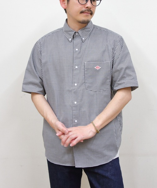 ダントン　ドットボタンボタンダウンシャツ　新品タグ付き DANTON/ダントン ドットボタンボタンダウンシャツ DOT BUTTON