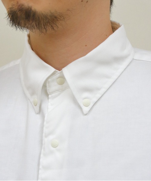 DANTON/ダントン ドットボタンボタンダウンシャツ DOT BUTTON B.D.