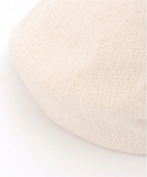 axes femme（アクシーズファム）の「リボン付きモールニットベレー（ハンチング/ベレー帽・レディース・ブラウン/キナリ/グレー・FREE）」の7枚目の写真
