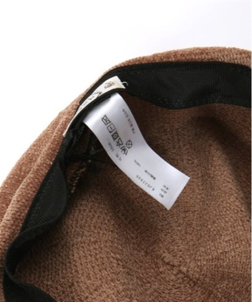 axes femme（アクシーズファム）の「リボン付きモールニットベレー（ハンチング/ベレー帽・レディース・ブラウン/キナリ/グレー・FREE）」の18枚目の写真