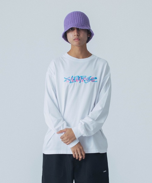PEACE NETWORKS L/S TEE（Tシャツ/カットソー）｜XLARGE