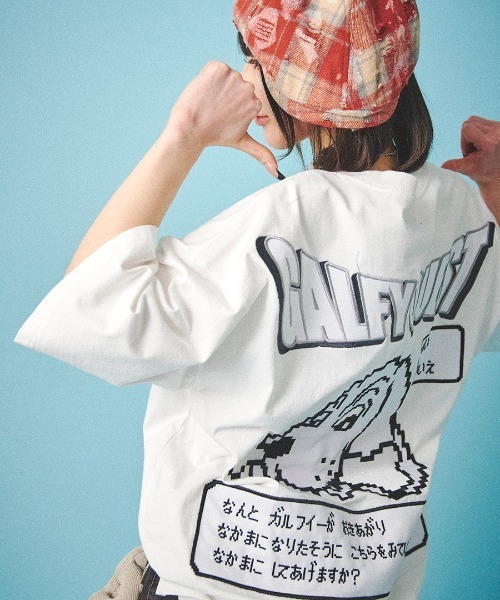 tシャツ A'GEM/9 × .kom 「GALFY/ガルフィー」ガルクエTee レディース メンズ GALFY tシャツ A'GEM/9 × .kom 「GALFY/ガルフィー」ガルクエTee