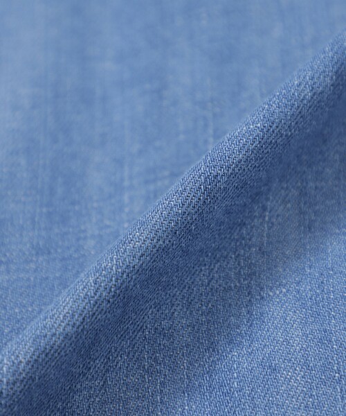 MACKINTOSH PHILOSOPHY（ﾏｯｷﾝﾄｯｼｭ ﾌｨﾛｿﾌｨｰ）の「コットンリネンデニムジャケット（デニムジャケット・レディース・ブルー/ダークネイビー・36/38/40/34）」の14枚目の写真