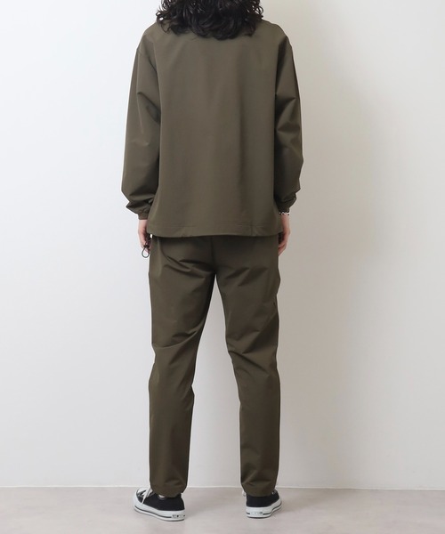 MMMM（エムエムエムエム）の「MMMM ナイロンストレッチセットアップ/Tシャツ/切替パンツ（セットアップ・メンズ・カーキ/ブラック/ネイビー・M/L）」の13枚目の写真