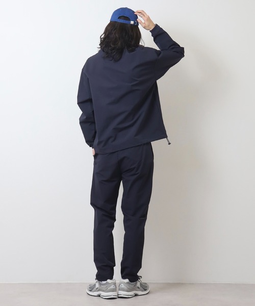 MMMM（エムエムエムエム）の「MMMM ナイロンストレッチセットアップ/Tシャツ/切替パンツ（セットアップ・メンズ・カーキ/ブラック/ネイビー・M/L）」の9枚目の写真