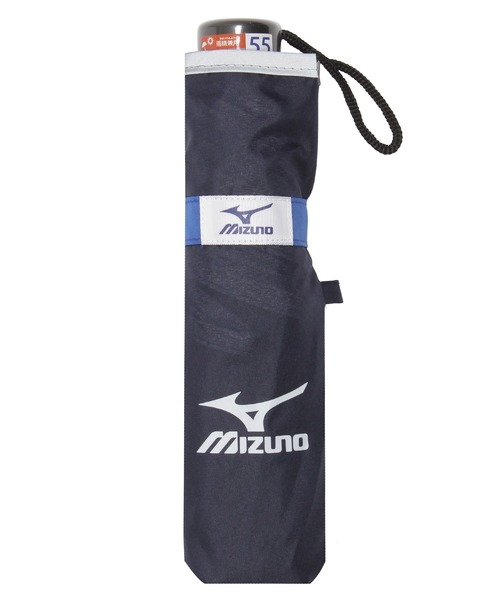 MIZUNO(ミズノ )の「キッズ 耐風 反射テープ 折りたたみ傘 "無地"(折りたたみ傘・キッズ・ブルー系その他3/ブラック/ダークブルー・FREE)」の8枚目の写真