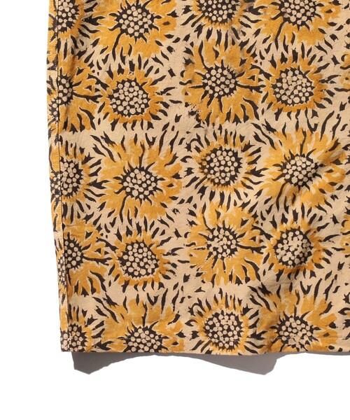 BEAMS PLUS（ビームスプラス）の「サンフラワー プリント オープンカラー シャツ（シャツ/ブラウス・メンズ・ブルー/イエロー・S/XL/M/L）」の20枚目の写真