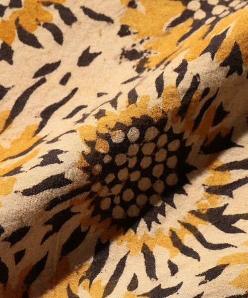 BEAMS PLUS（ビームスプラス）の「サンフラワー プリント オープンカラー シャツ（シャツ/ブラウス・メンズ・ブルー/イエロー・S/XL/M/L）」の22枚目の写真