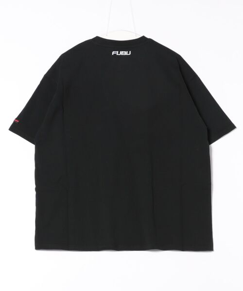 FUBU（ フブ）の「FUBU フブ ブランド ロゴ 刺繍 アメカジ クルーネック オマージュ 半袖 Tシャツ ティーシャツ（Tシャツ/カットソー・メンズ・ホワイト/ブラック/イエロー・M/L/XL/XXL）」の9枚目の写真
