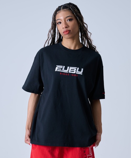 FUBU（ フブ）の「FUBU フブ ブランド ロゴ 刺繍 アメカジ クルーネック オマージュ 半袖 Tシャツ ティーシャツ（Tシャツ/カットソー・メンズ・ホワイト/ブラック/イエロー・M/L/XL/XXL）」の21枚目の写真