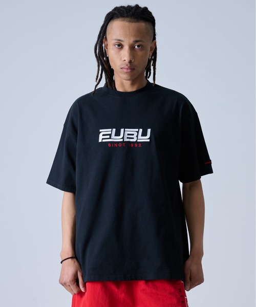 FUBU（ フブ）の「FUBU フブ ブランド ロゴ 刺繍 アメカジ クルーネック オマージュ 半袖 Tシャツ ティーシャツ（Tシャツ/カットソー・メンズ・ホワイト/ブラック/イエロー・M/L/XL/XXL）」の17枚目の写真