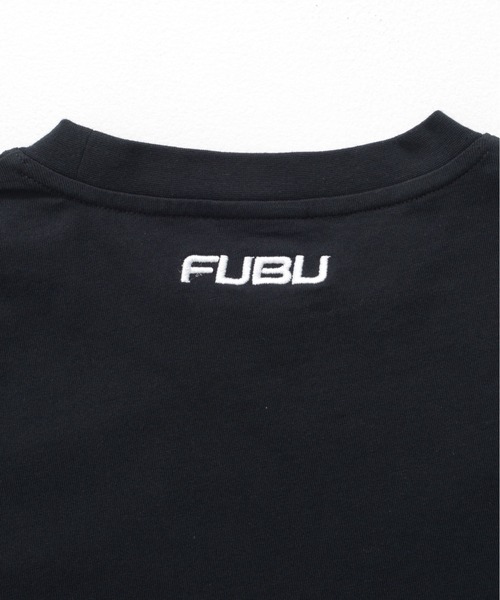 FUBU（ フブ）の「FUBU フブ ブランド ロゴ 刺繍 アメカジ クルーネック オマージュ 半袖 Tシャツ ティーシャツ（Tシャツ/カットソー・メンズ・ホワイト/ブラック/イエロー・M/L/XL/XXL）」の7枚目の写真