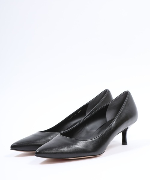 ALUNE（アルネ）の「スティレットローヒールポインテッドﾊﾟﾝﾌﾟｽ（パンプス・レディース・グレイッシュベージュ/パイソン/ブラック系その他/ゴールド/ブラック/ダークブラウン/ネイビー・22.5cm/23cm/23.5cm/24cm/24.5cm）」の8枚目の写真